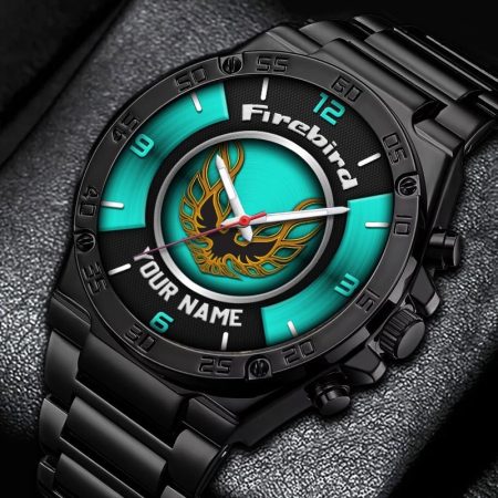 Firebird Pontiac Car Personalized New Stainless Steel Hand Watch For Fans