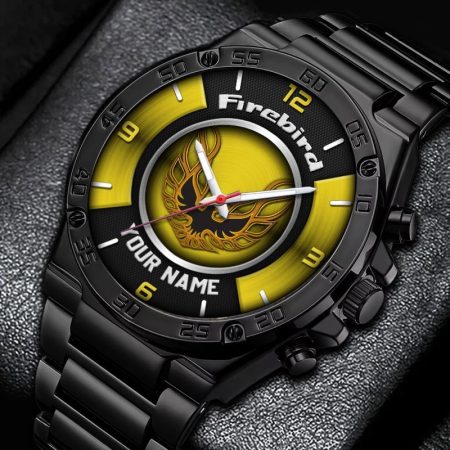 Firebird Pontiac Car Personalized New Stainless Steel Hand Watch For Fans