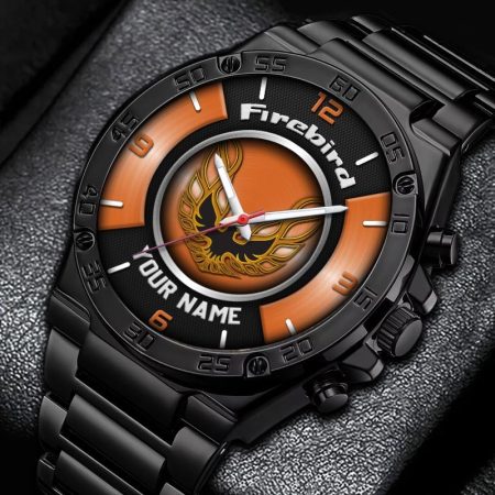 Firebird Pontiac Car Personalized New Stainless Steel Hand Watch For Fans