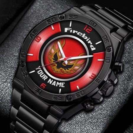 Firebird Pontiac Car Personalized New Stainless Steel Hand Watch For Fans