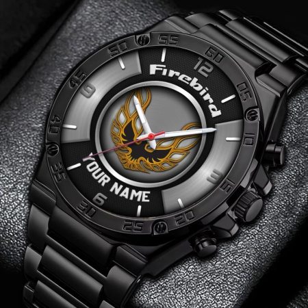 Firebird Pontiac Car Personalized New Stainless Steel Hand Watch For Fans