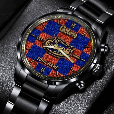 Florida Gators NCAA Personalized Black New Hand Watch Gifts For Fans