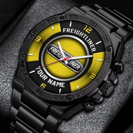 Freightliner Truck Personalized New Stainless Steel Hand Watch For Fans