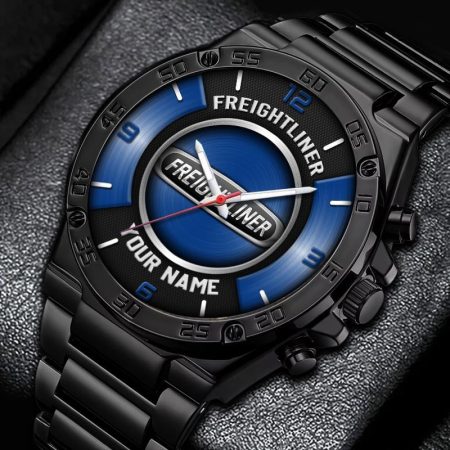 Freightliner Truck Personalized New Stainless Steel Hand Watch For Fans