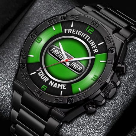 Freightliner Truck Personalized New Stainless Steel Hand Watch For Fans