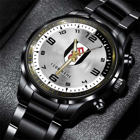 FulhamEPL Personalized Black Stainless Steel Hand Watch For Fan