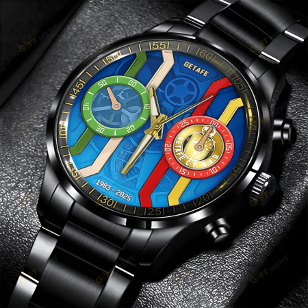 Getafe La Liga Stainless Steel Watch Gift For Fan