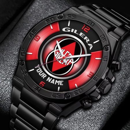 Gilera Motorcycles Personalized New Stainless Steel Hand Watch For Fans