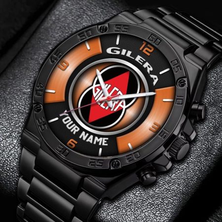 Gilera Motorcycles Personalized New Stainless Steel Hand Watch For Fans