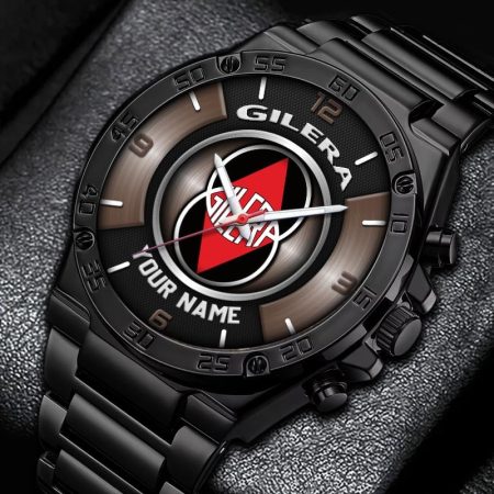 Gilera Motorcycles Personalized New Stainless Steel Hand Watch For Fans