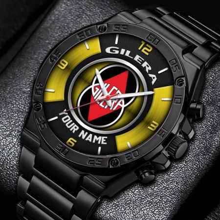Gilera Motorcycles Personalized New Stainless Steel Hand Watch For Fans