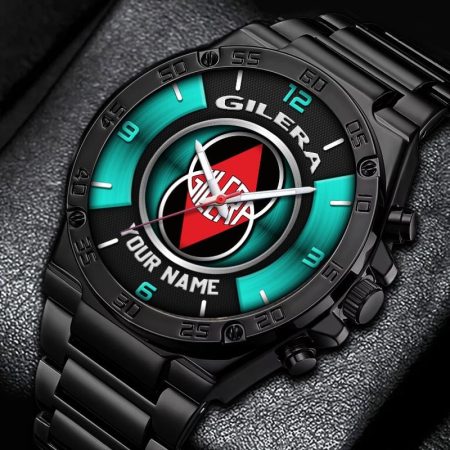 Gilera Motorcycles Personalized New Stainless Steel Hand Watch For Fans