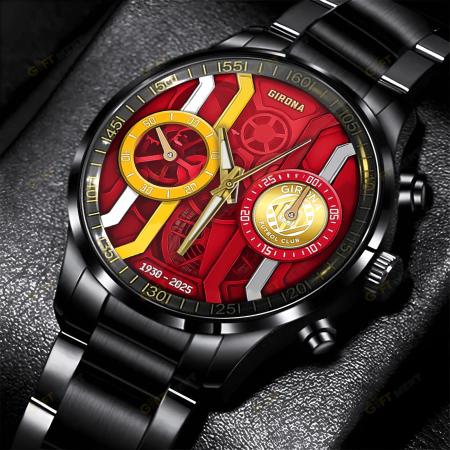 Girona La Liga Stainless Steel Watch Gift For Fan