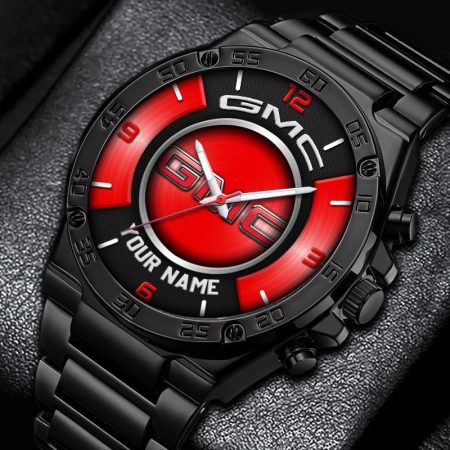 GMC Car Personalized New Stainless Steel Hand Watch For Fans