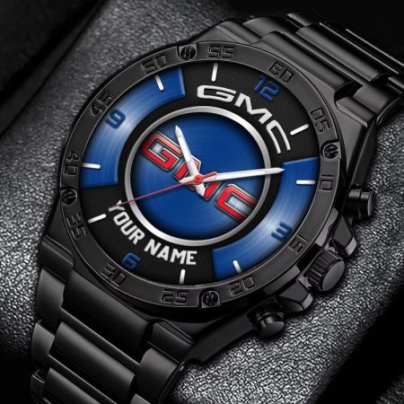 GMC Car Personalized New Stainless Steel Hand Watch For Fans