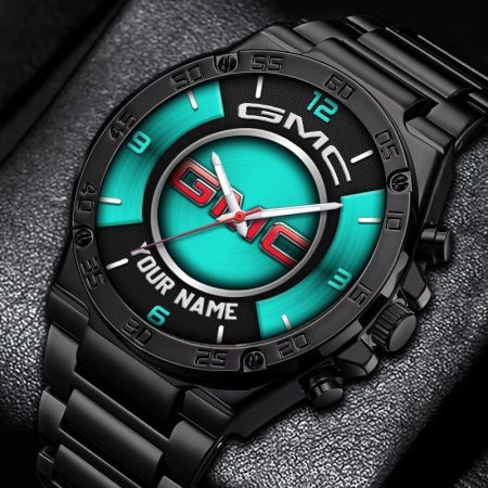 GMC Car Personalized New Stainless Steel Hand Watch For Fans
