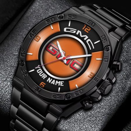 GMC Car Personalized New Stainless Steel Hand Watch For Fans