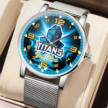 Gold Coast Titans NRL 3D Women Hand Watch Personalized Gift For Fans