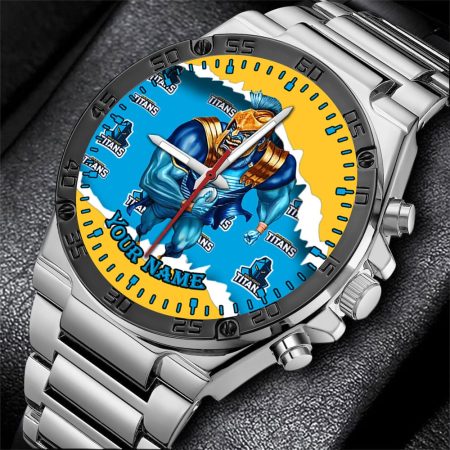 Gold Coast Titans NRL Fashion Personalized Watch Men Gift For Fans