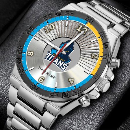 Gold Coast Titans NRL New Personalized Watch Men Gift For Fans