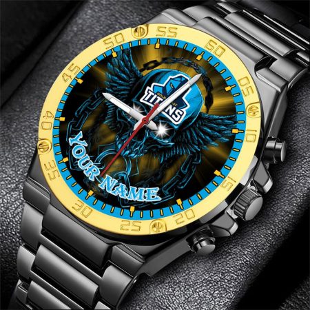 Gold Coast Titans NRL Style Personalized Watch Men Gift For Fans