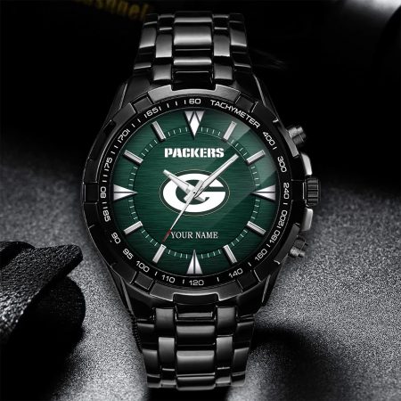 Green Bay Packers NFL Alloy Men Quartz Watch Personalized Gift For Fan