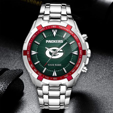 Green Bay Packers NFL Alloy Men Quartz Watch Personalized Gift For Fan
