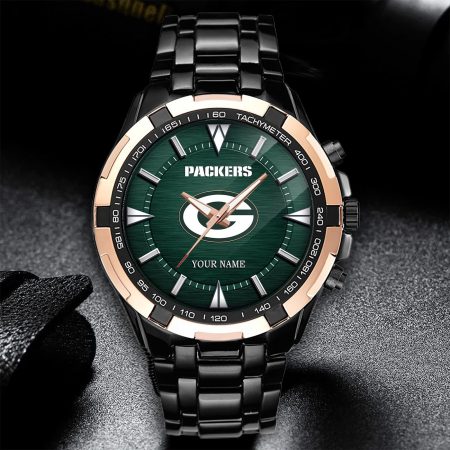 Green Bay Packers NFL Alloy Men Quartz Watch Personalized Gift For Fan