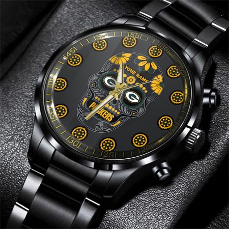 Green Bay Packers NFL Men Hand Watch Personalized Gift For Fans