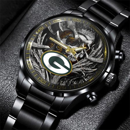 Green Bay Packers NFL Men Hand Watch Personalized Gift For Fans