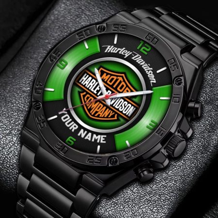 Harley-Davidson Motorcycles Personalized New Stainless Steel Hand Watch For Fans