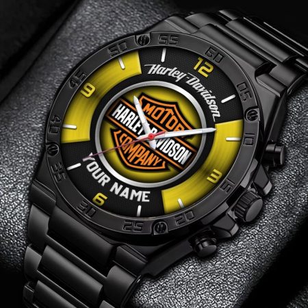 Harley-Davidson Motorcycles Personalized New Stainless Steel Hand Watch For Fans