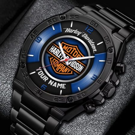 Harley-Davidson Motorcycles Personalized New Stainless Steel Hand Watch For Fans