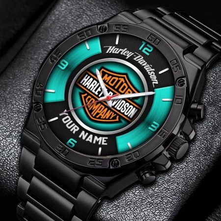 Harley-Davidson Motorcycles Personalized New Stainless Steel Hand Watch For Fans