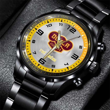 HC Dukla Jihlava ELH Personalized Black Stainless Steel Hand Watch For Fan
