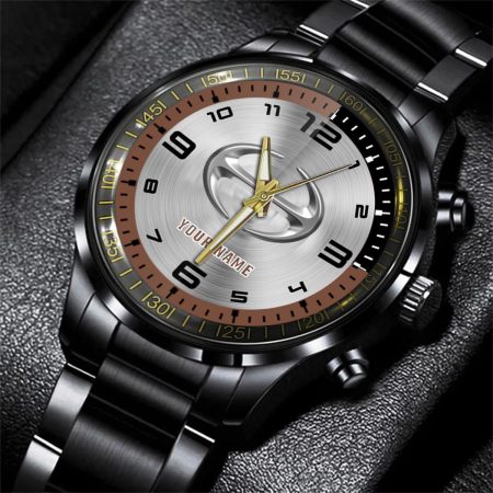 Hino Truck Personalized Black Stainless Steel Hand Watch For Fan