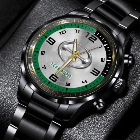 Hino Truck Personalized Black Stainless Steel Hand Watch For Fan