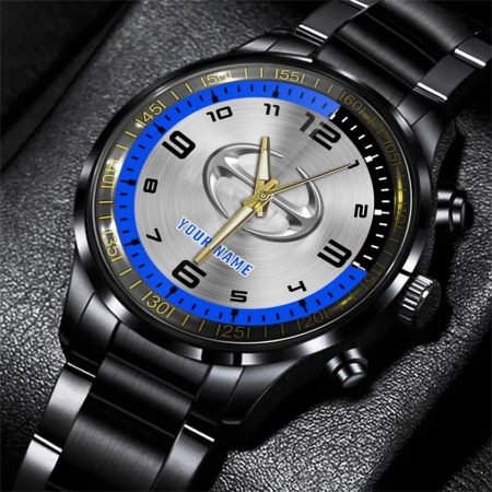 Hino Truck Personalized Black Stainless Steel Hand Watch For Fan