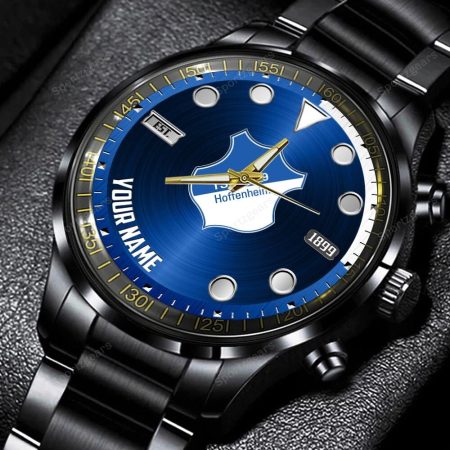 Hoffenheim Bundesliga Personalized New Black Hand Watch Gift For Fans
