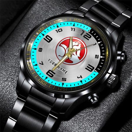 Holden Motorcycle Personalized Black Stainless Steel Hand Watch For Fan
