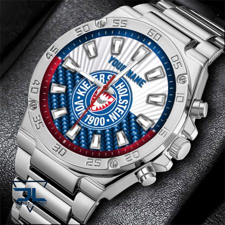 Holstein Kiel Bundesliga Personalized Hand Watch For Fans