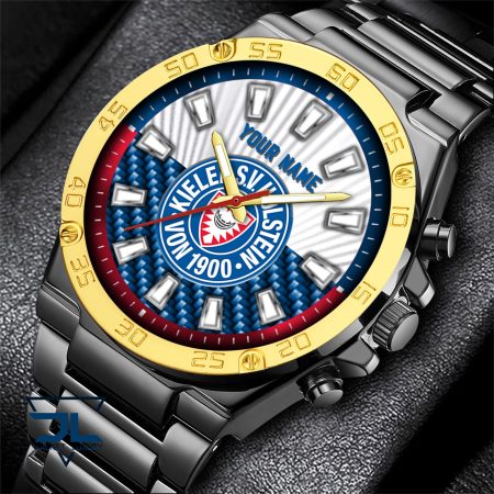 Holstein Kiel Bundesliga Personalized Hand Watch For Fans
