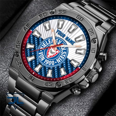 Holstein Kiel Bundesliga Personalized Hand Watch For Fans