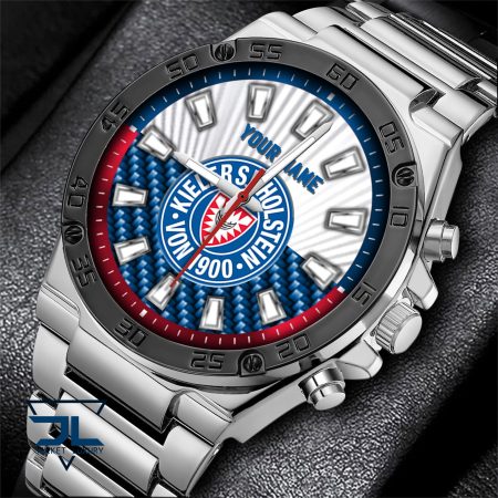 Holstein Kiel Bundesliga Personalized Hand Watch For Fans