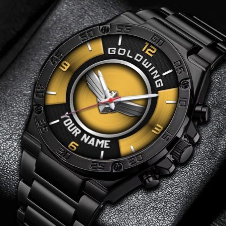 Honda Goldwing Motorcycles Personalized New Stainless Steel Hand Watch For Fans