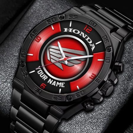 Honda Motorcycles Personalized New Stainless Steel Hand Watch For Fans