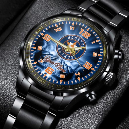 Houston Astros MLB Personalized Fashion 3D Men Hand Watch Gift For Fans For Father