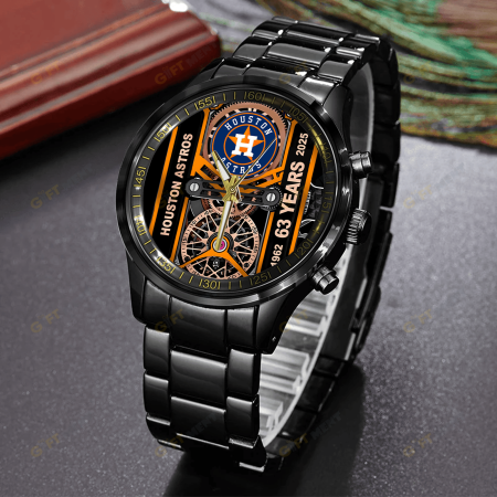 Houston Astros MLB Stainless Steel Watch Gift For Fan