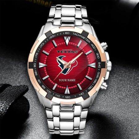 Houston Texans NFL Alloy Men Quartz Watch Personalized Gift For Fan