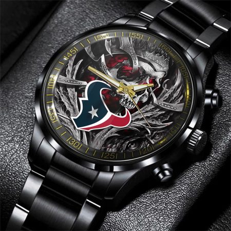 Houston Texans NFL Men Hand Watch Personalized Gift For Fans